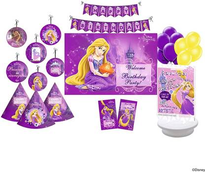 Pretty UR Party Rapunzel Birthday Party Decorations Kit , Rapunzel party Supplies