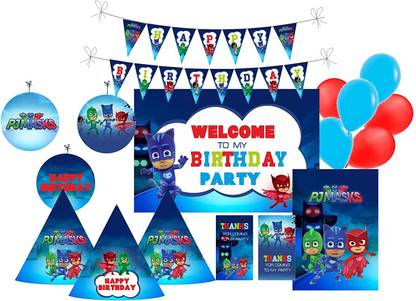 Pretty UR Party PJ Masks Birthday Party Decorations Kit , PJ Masks party Supplies