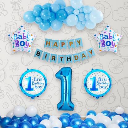 groovy dudz 1st Birthday Boy/Birthday/Baby Boy Birthday Decoration