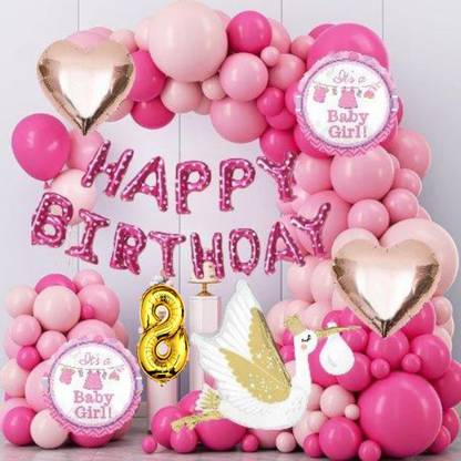 Inispire2Fashion Swan birthday theme set, It makes your children happy