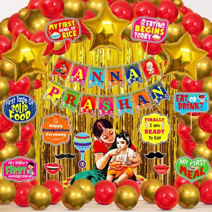 RP Bazaar Shubh Annaprashan Decorations Item