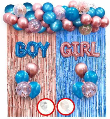 party assets Gender Reveal Baby Shower Decoration Combo