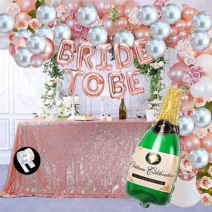 SOI Bride to Be Decoration Set For Girls Bachelorette Party , Pre-Wedding Kit