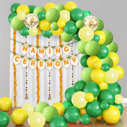 Party Propz Baby Naming Ceremony Decoration Kit, Naming Ceremony Decorations