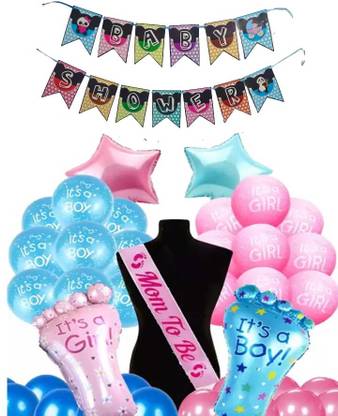 SOI Baby Shower Decorations Set Combo Kit for Maternity Pregnancy Photoshoot, Décor