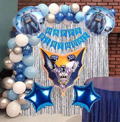 PARTY BREEZE batman theme birthday party combo set