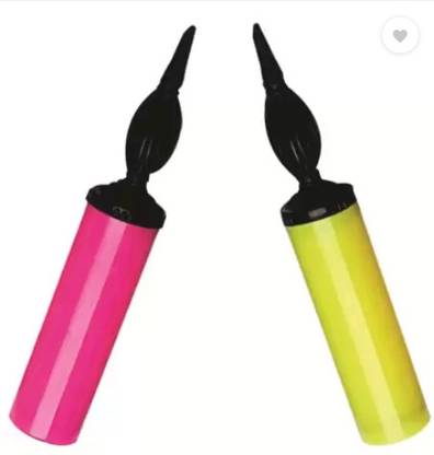 Crafty villa Manual Yellow and Pink air balloon pump Machine Balloon