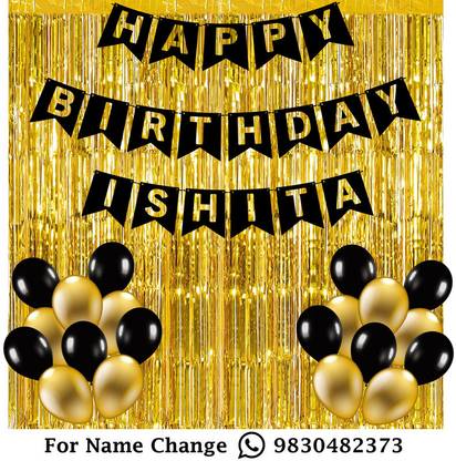 MidasKraft Happy Birthday Name Banner Set_01 Jai