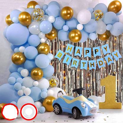 Dinipropz Happy Birthday Decoration Items For Boy, Husband Baby Birthday Decoration