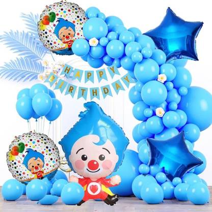 GrandShop Circus/Carnival Theme Party Foil Balloons Decoration for Birthday
