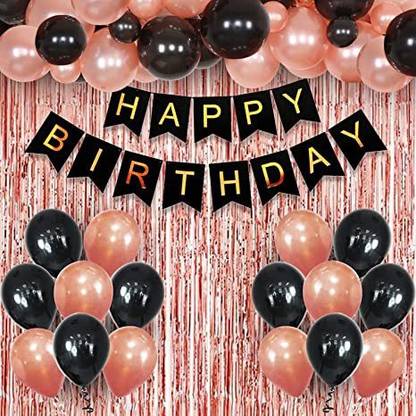 Prihit Printed Happy Birthday Decoration kit Combo - 35 Pcs for Birthday Decor