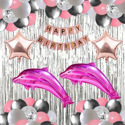 PARTY BREEZE dolphin theme birthday party combom set