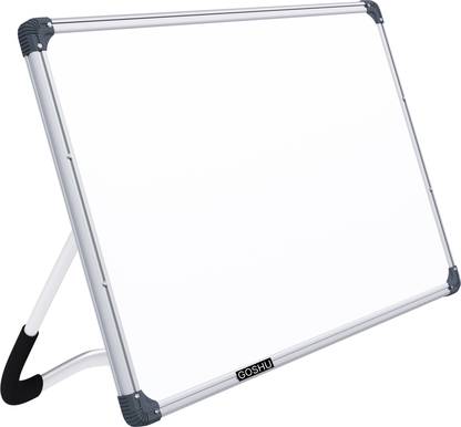 GOSHU Dry Erase whiteboard with Stand 1 feet x1.5 feet Magnetic Desktop White board