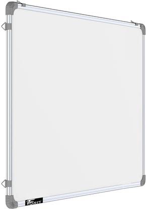 Foxit 3X2 Non Magnetic Double Sided White Board and Chalk Board one Side White Marker and Reverse Side Green Chalk Board Surface White board