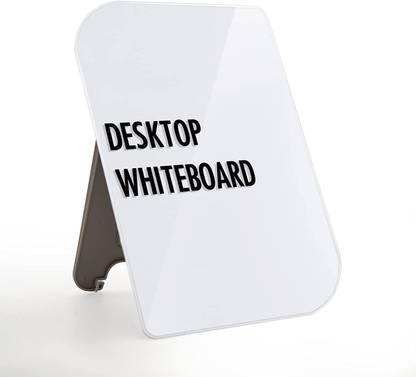 Lifekrafts Dry Erase Glass White Board|Size(8.5X12) Inches,Includes 2 Marker Pens &1 Eraser White board