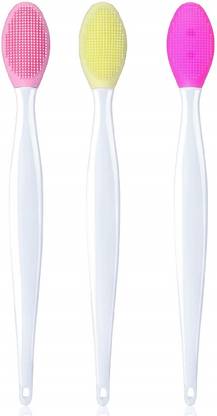 Giffy ® Lip Exfoliating Double-sided Soft Silicone Nose Blackhead Brush