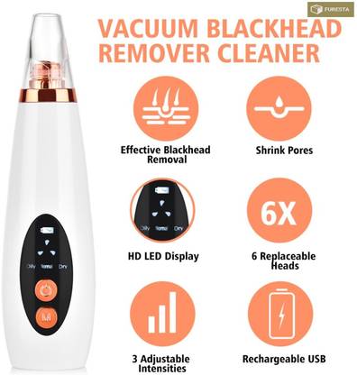 FURESTA Plastic Blackhead Remover Vacuum Suction Device