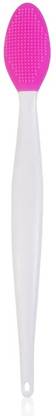 MobFest Exfoliating Lip Nose Cleaning Double Side Soft Silicone Lip Scrub Brush