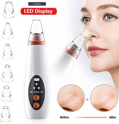Fluent Plastic Blackhead Remover Vacuum Suction Device