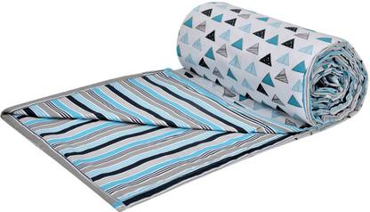 Trance Home Linen Printed Single Dohar for AC Room