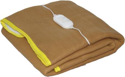 Comfort Ideas Solid Single Electric Blanket for Heavy Winter