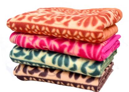 Nysone Solid Single Woollen Blanket for  Mild Winter