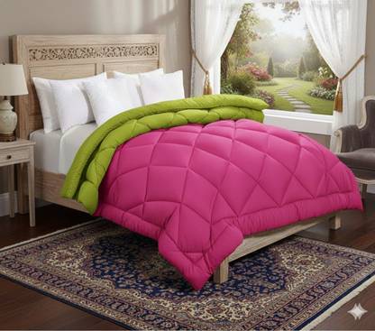 CRAZY WORLD Solid Double Comforter for  Heavy Winter