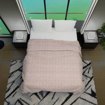 Flipkart Perfect Homes Geometric Queen Comforter for  AC Room