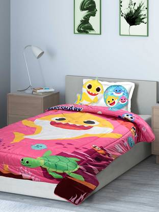 Saral Home Cartoon Double Quilt for  AC Room
