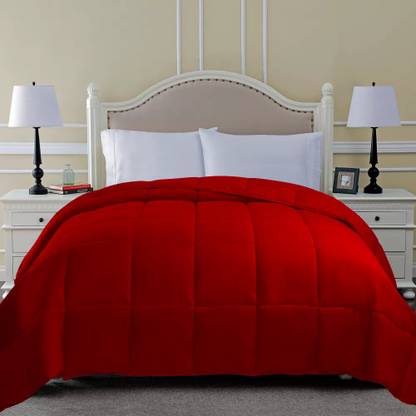 Linenovation Solid Single Comforter for  Heavy Winter