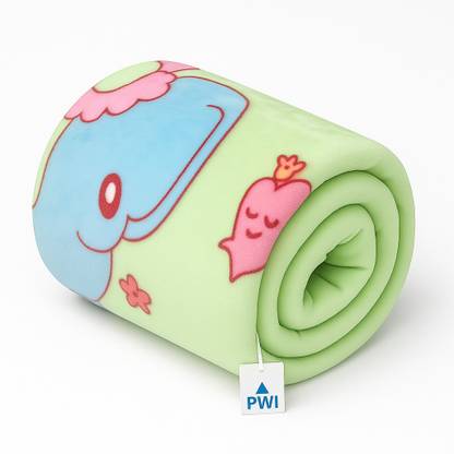 PWI Cartoon Single Swaddling Baby Blanket for  AC Room