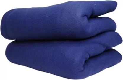 HPRIME Solid Single Fleece Blanket for  Mild Winter