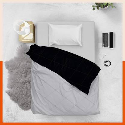 TrueYarns Solid Single Comforter for  Heavy Winter