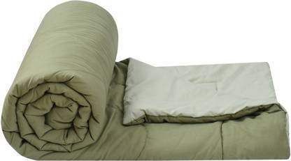 Diara Homes Solid Single Comforter for  AC Room