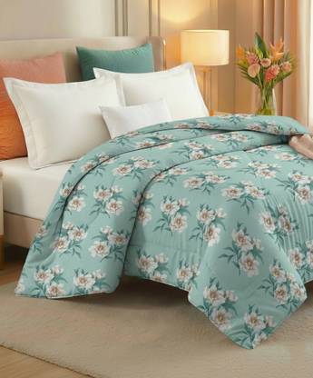 BSB HOME Printed Single Comforter for  Mild Winter