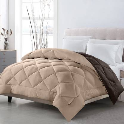 CHICERY Geometric Single Comforter for  Heavy Winter