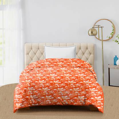 SPANGLE Printed Single Mink Blanket for  Heavy Winter