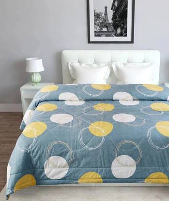 Floating Dreams Printed Double AC Blanket for  AC Room