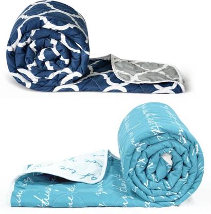 Divine Casa Geometric Single Comforter for  Mild Winter