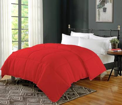AVI Solid Double Comforter for  Heavy Winter