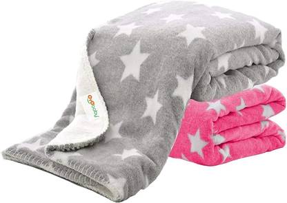 Oyo Baby Printed Single Fleece Blanket for  AC Room