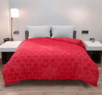 Anadhika Solid Single AC Blanket for  AC Room
