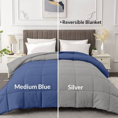 Razzai Solid Single Comforter for  Heavy Winter