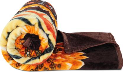 BSB HOME Printed Double Mink Blanket for  Heavy Winter