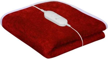 Super India Solid Single Electric Blanket for  Heavy Winter