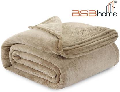 BSB HOME Solid Single AC Blanket for  Heavy Winter