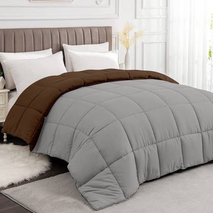 Razzai Solid Queen Comforter for  Heavy Winter