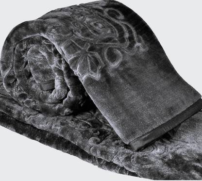 HomyReef Floral Single Mink Blanket for  Heavy Winter