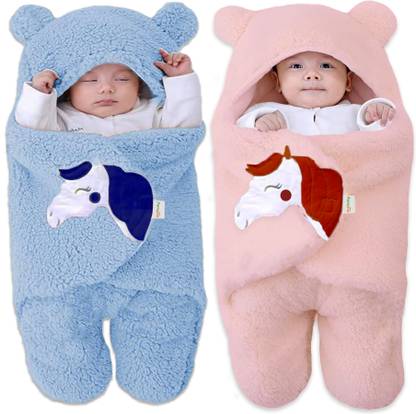 Oyo Baby Printed Single Fleece Blanket for  AC Room
