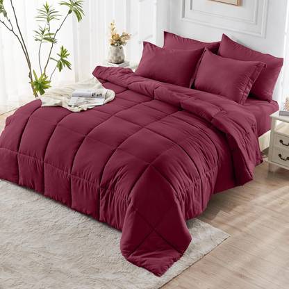 Homerica Solid Double Comforter for  AC Room